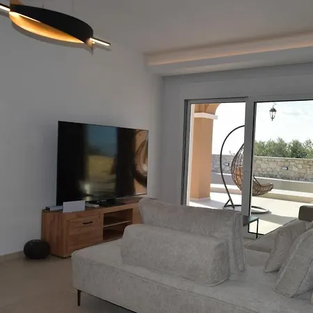 Elegant With Sea View In Crete Villa *